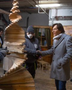 Visite d'Elio Di Rupo, Ministre- Président du Gouvernement Wallon